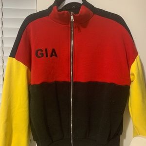 IAMGIA red black & yellow blaster jacket.